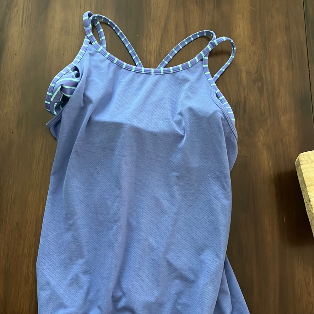 NWOT Athleta Girl Two in one Tank